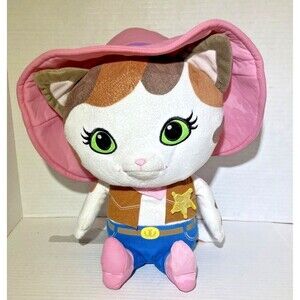 Disney Jr Sheriff Callies Wild West Callie-oke Sing Along 14" Plush Talking
